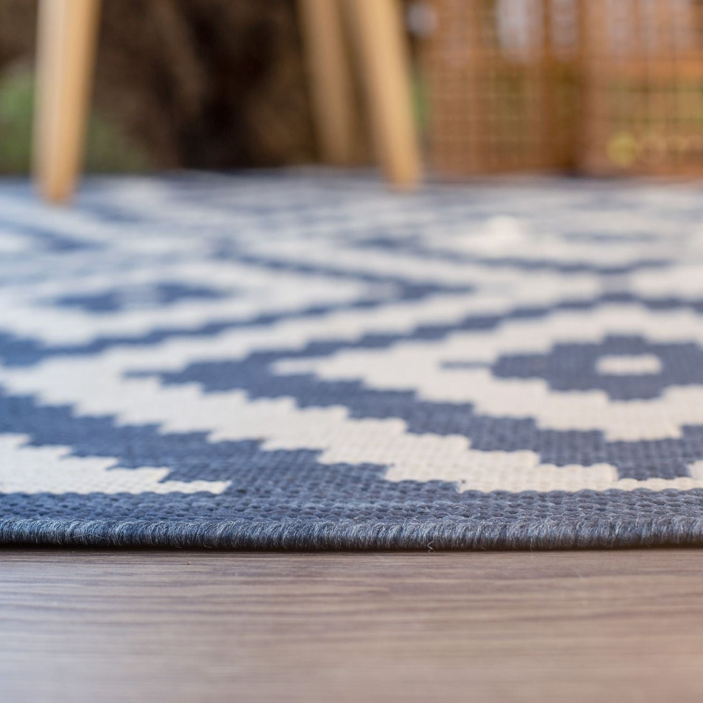 Ecology Outdoor Rug Blue| 100blu