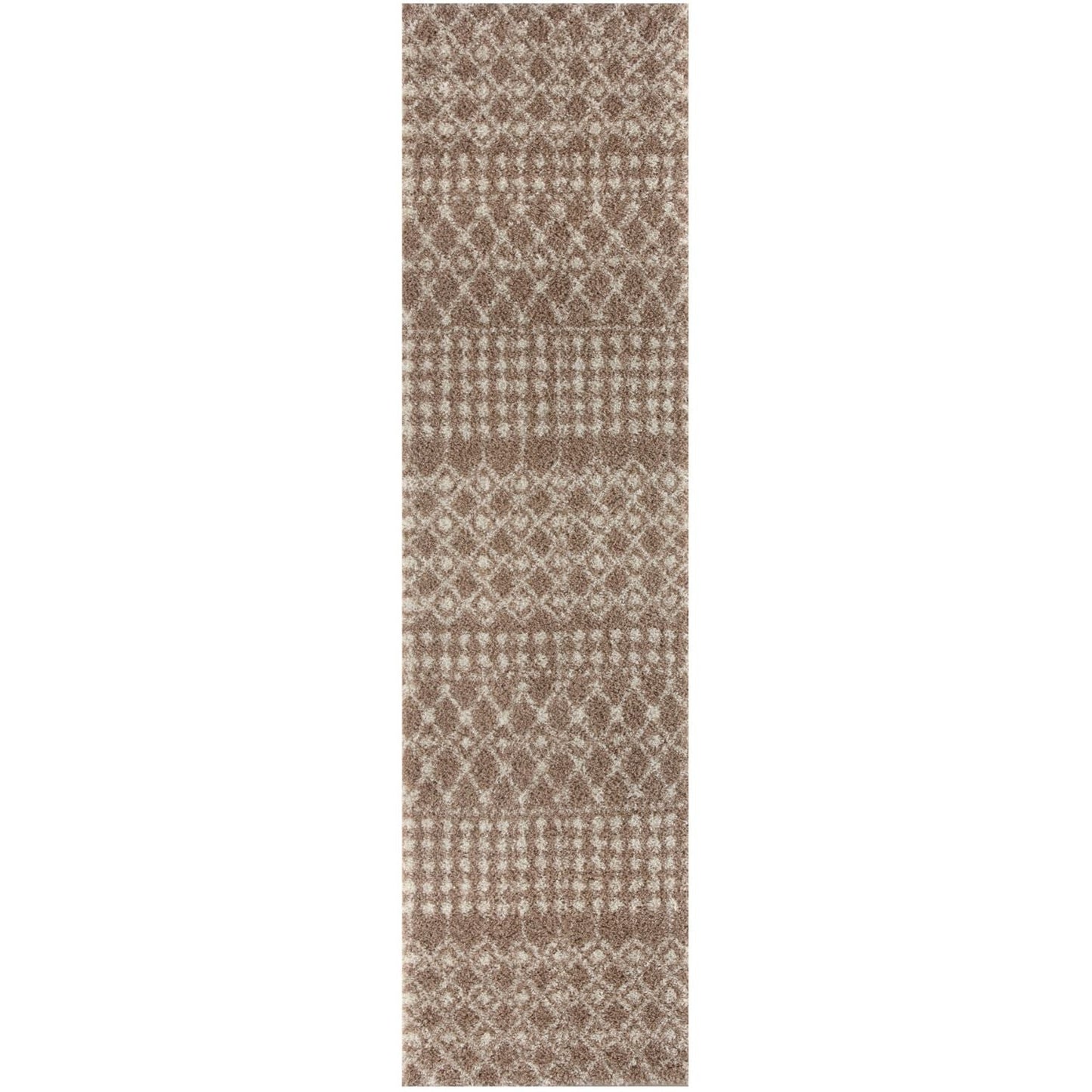 Moroccan Beige Shaggy Rug | 1020