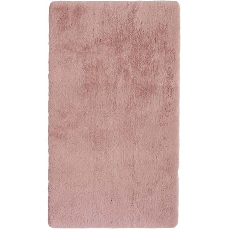 Luxury Pink Faux Fur Rug