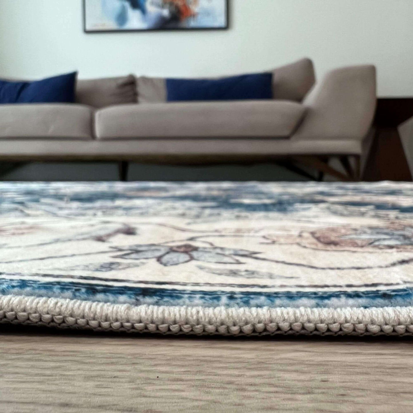 Jurdar Vintage Washable Rug