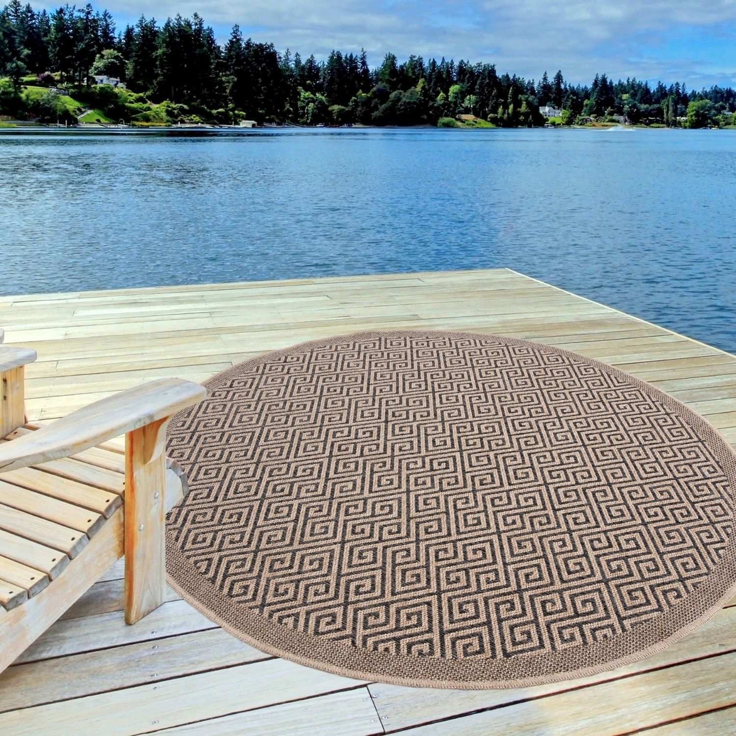 Nature Outdoor Rug Dark Grey | 5100DG