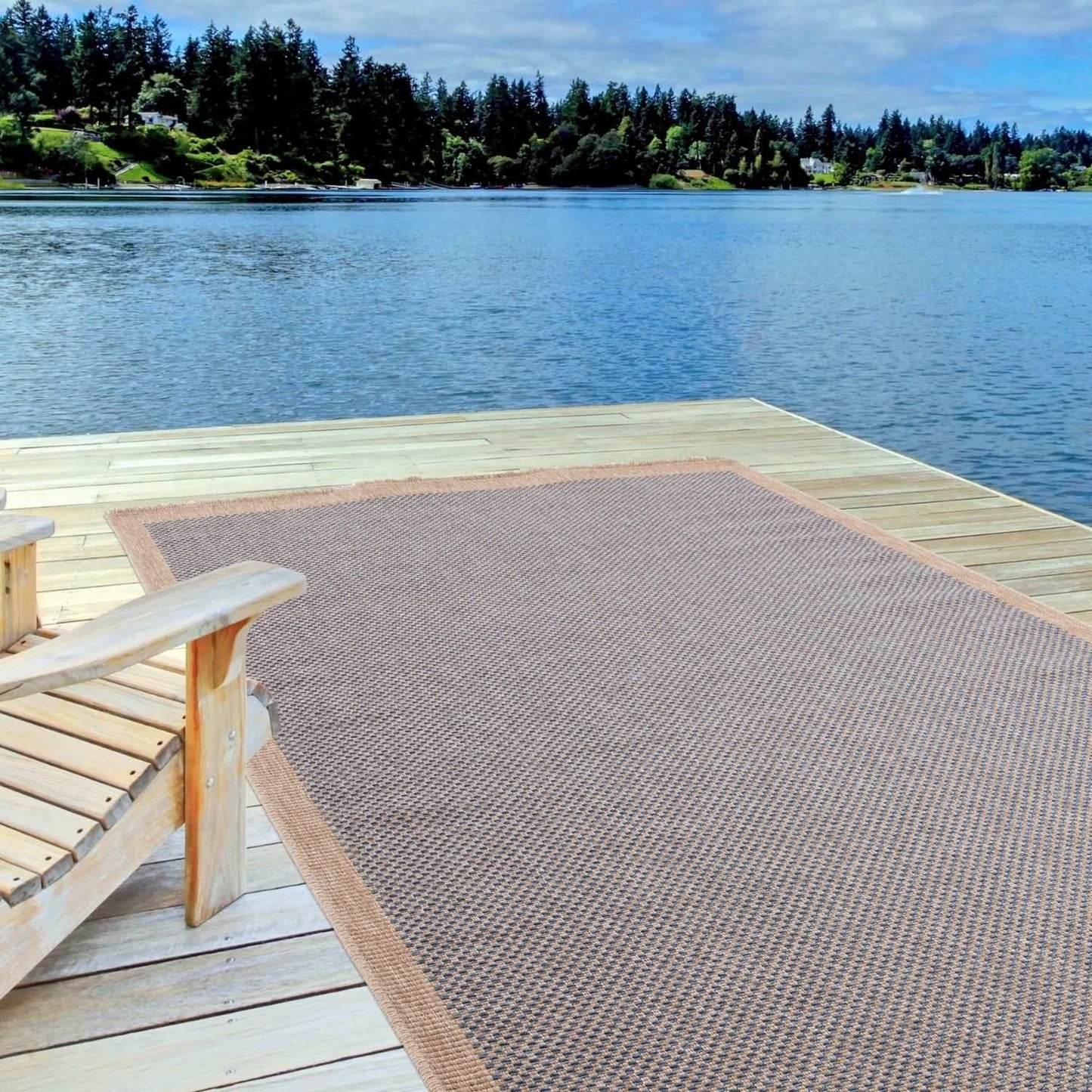 Nature Outdoor Rug Blue | 5200B