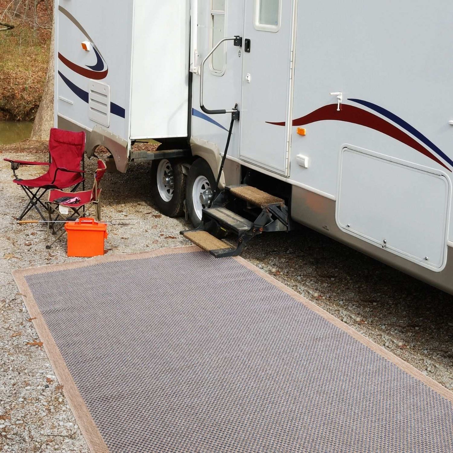 Nature Outdoor Rug Blue | 5200B