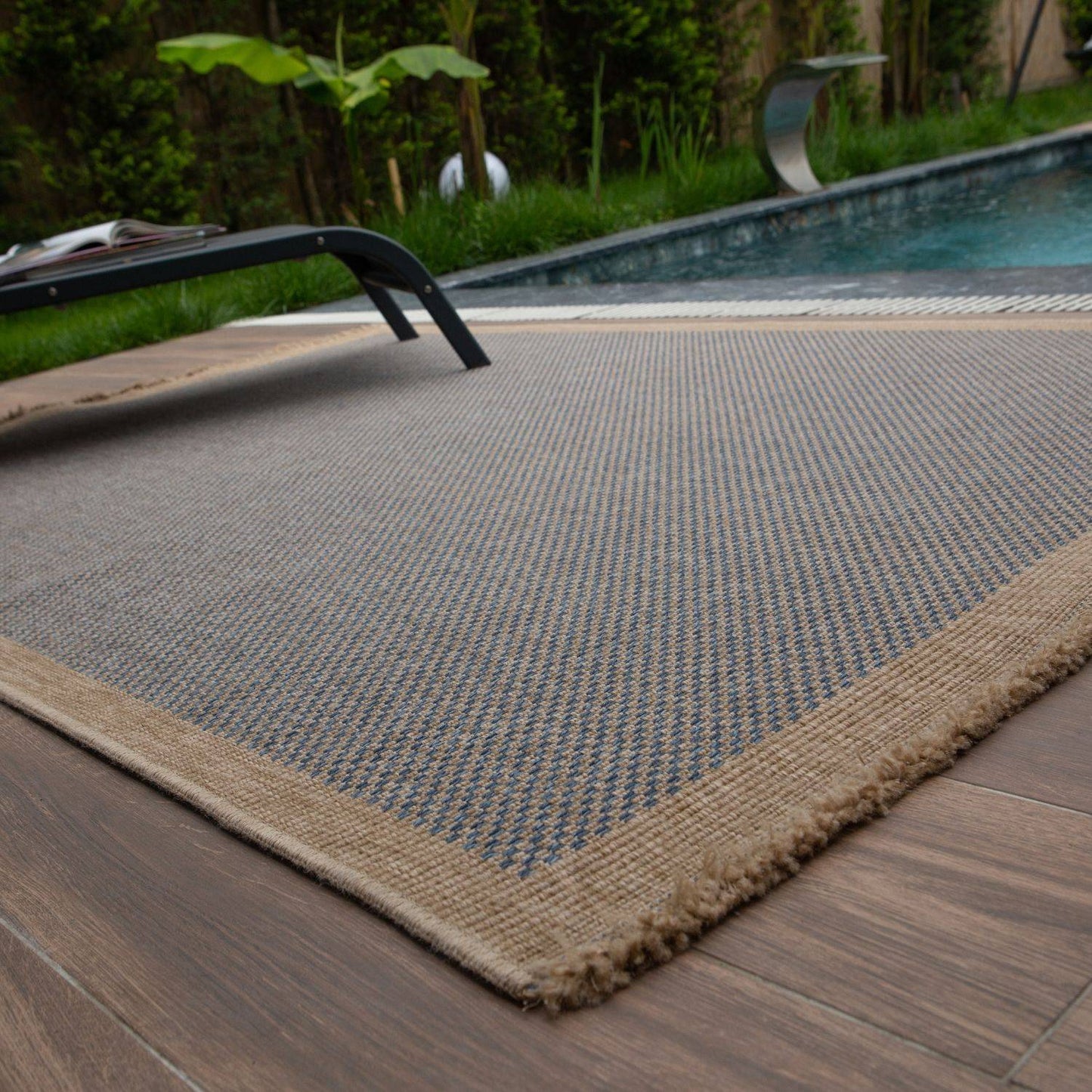 Nature Outdoor Rug Blue | 5200B