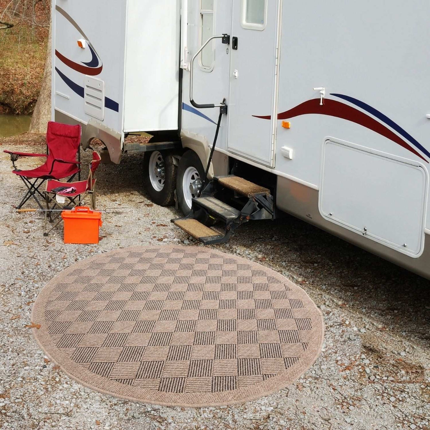 Nature Outdoor Rug Dark Grey | 5300DG