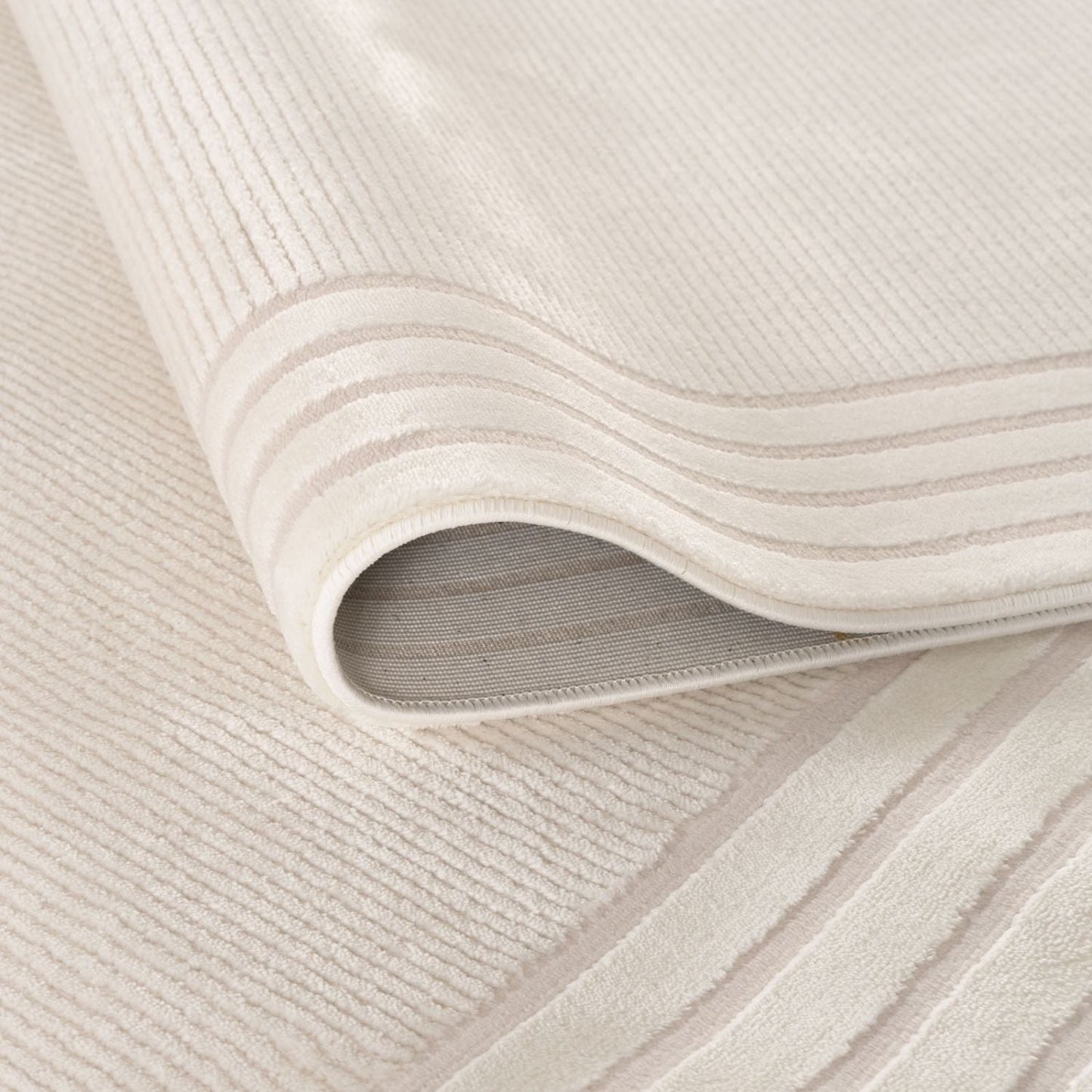 Carmel Cream Bordered Rug | 6060