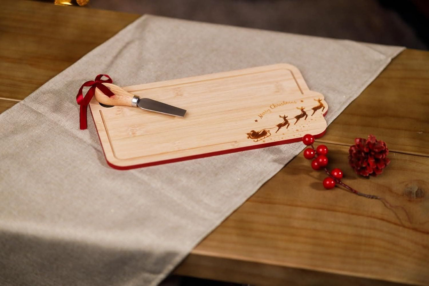 Christmas Cheese Board