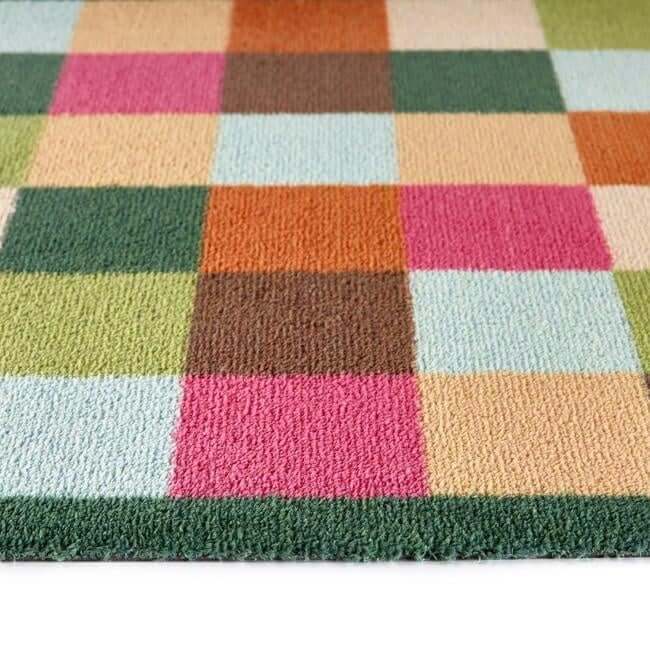 Eco-Friendly Washable Geometric Mat