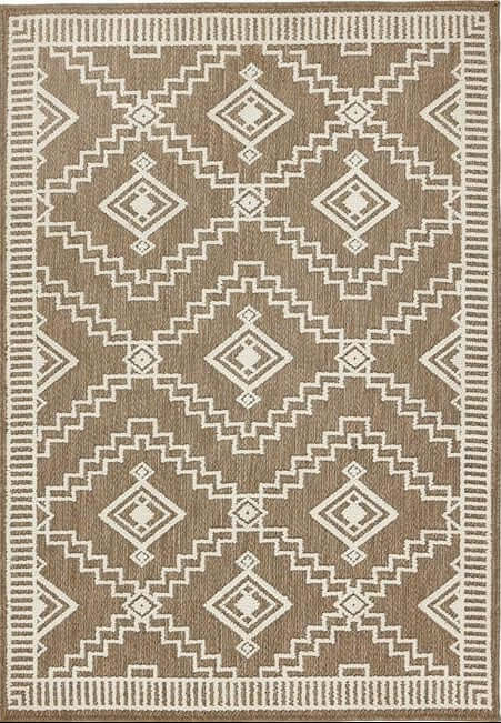 Rustic Rug Diamond Design