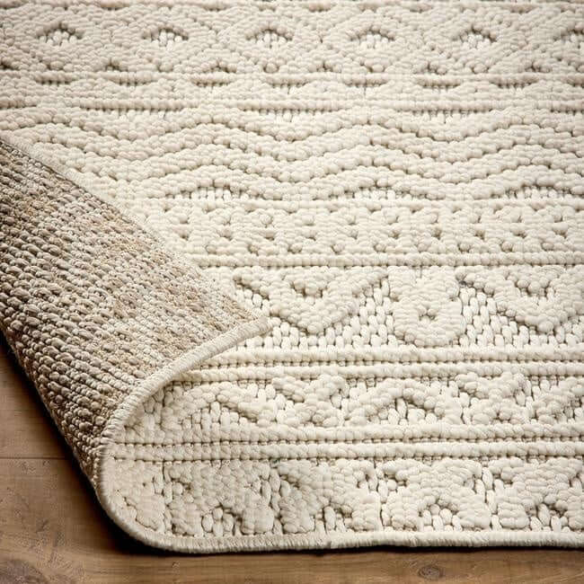 Rustic Rug Geometric Design