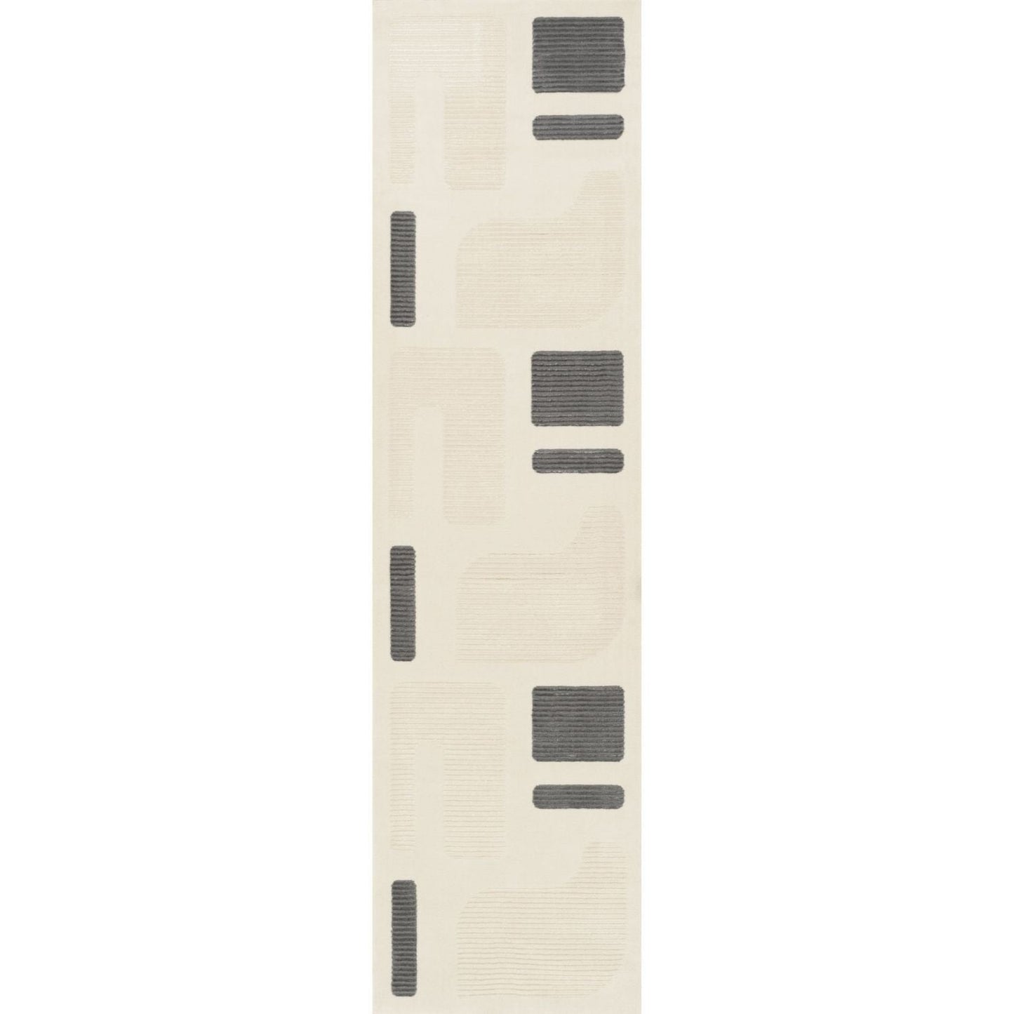 Aura Collection Rug Glide in Grey