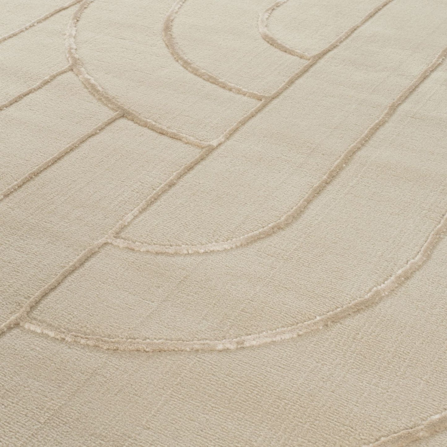 Aura Collection Rug Sable in Beige