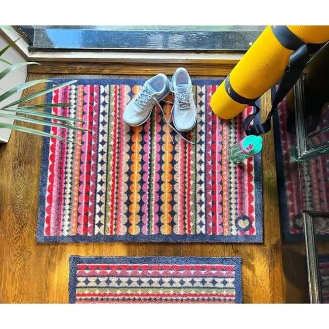 Eco-Friendly Washable Chevron Mat