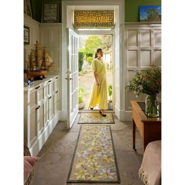 Eco-Friendly Floral-Inspired Mat