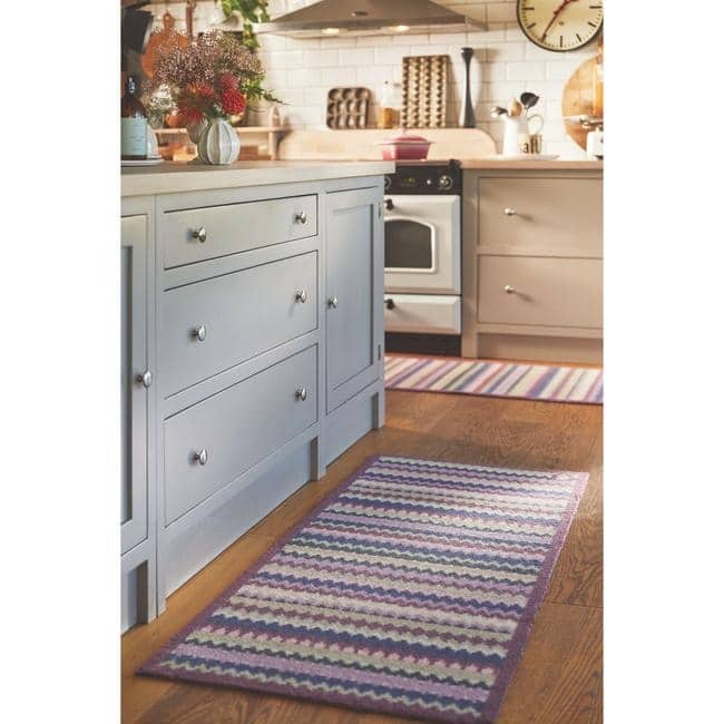 Eco-Friendly Washable Chevron Mat