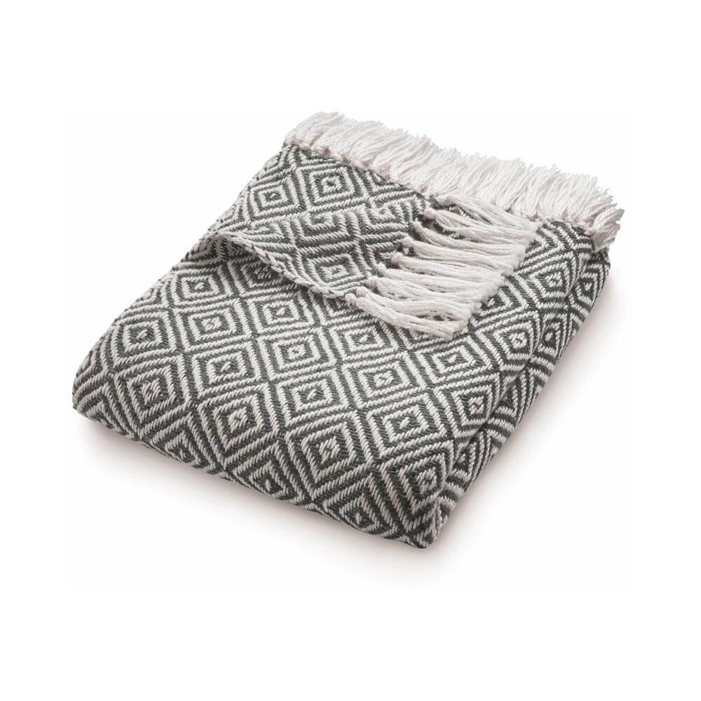 Diamond Design Woven Throw 130X180 cm