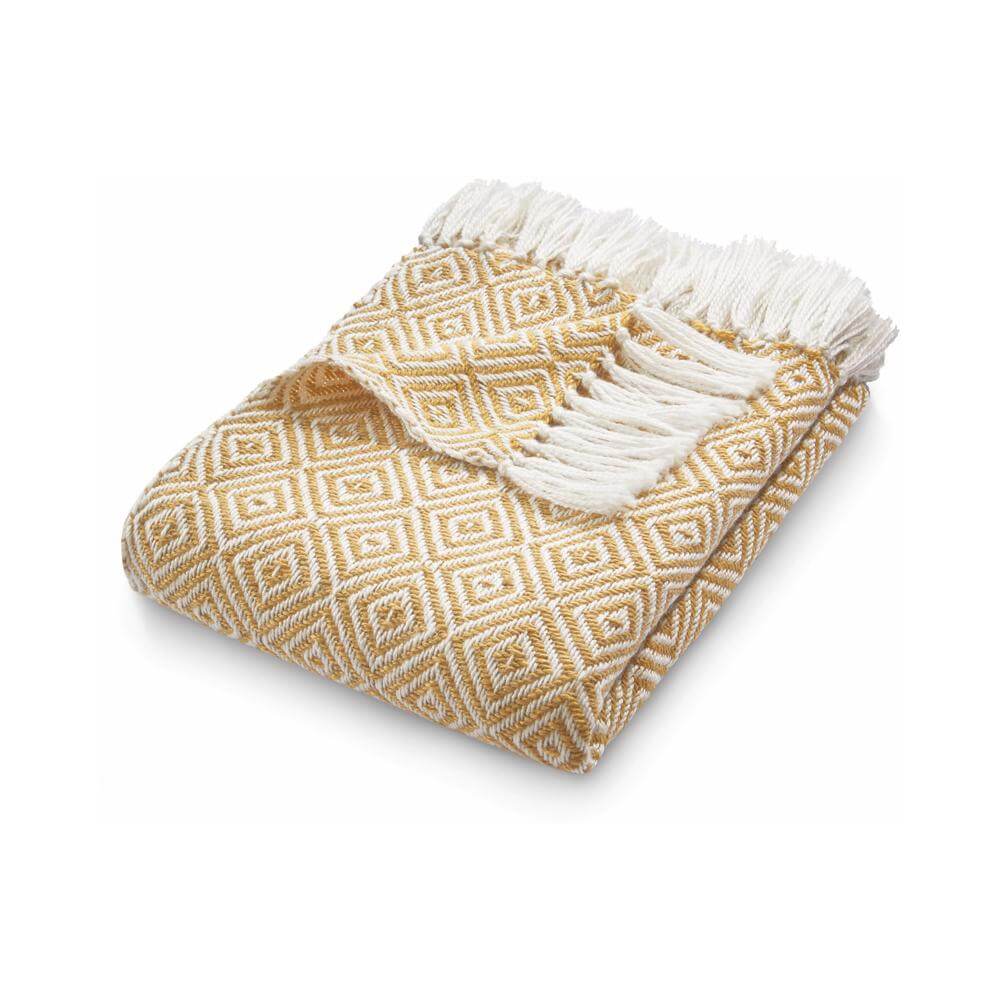 Diamond Design Woven Throw 130X180 cm