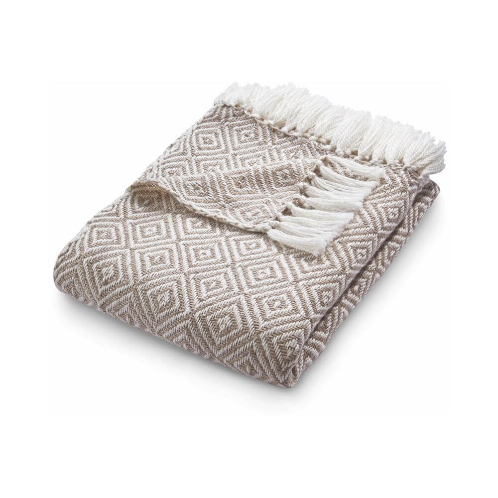 Diamond Design Woven Throw 130X180 cm