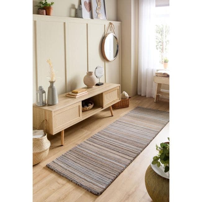 Hand Made Striped Design Rug