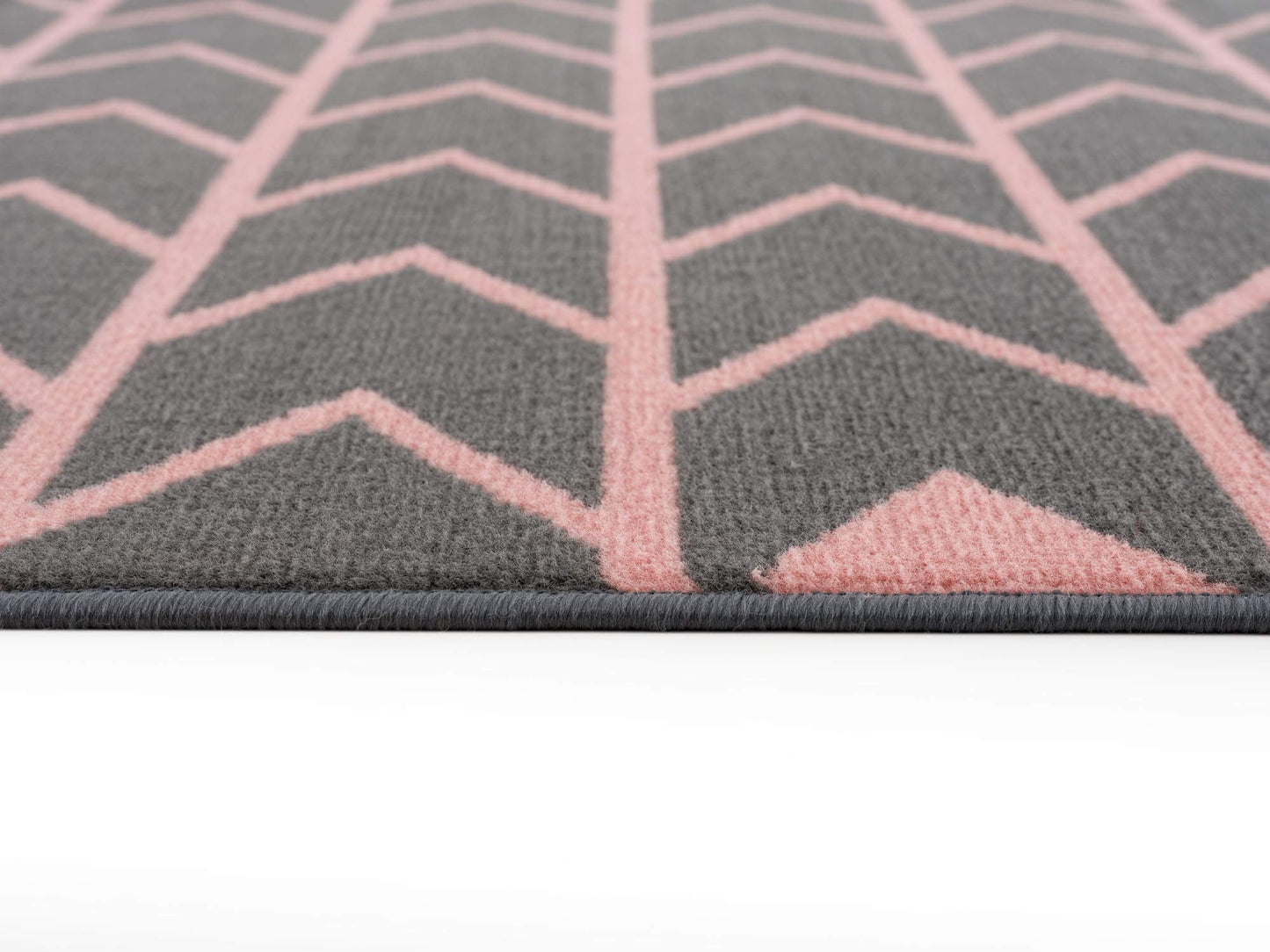 Gustavo Collection Modern Rugs in Pink | 3223p