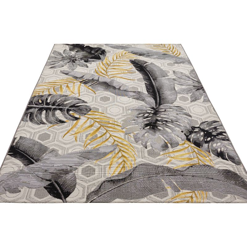 Indoor-Outdoor Leaves Noble Rug