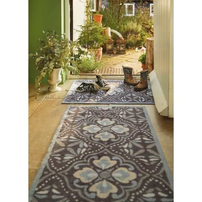Eco Washable Floral Mats – Geometric
