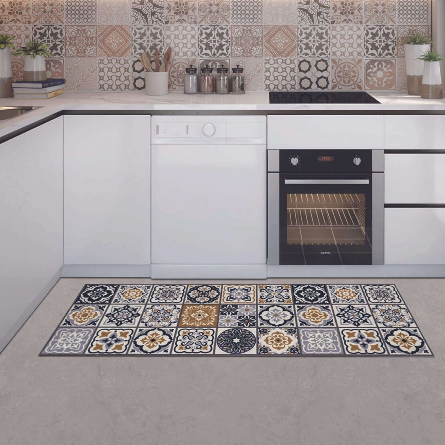 Recycled Patchwork Mats 50x150 cm | 113