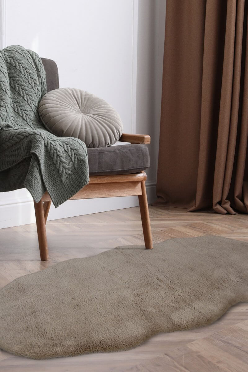 Luxury Fur Shaggy Rug – Ultra-Soft Geometric