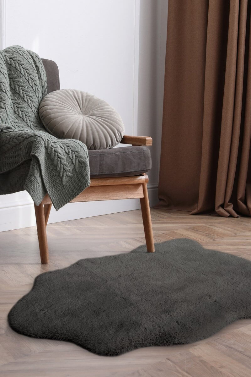 Luxury Fur Shaggy Rug – Ultra-Soft Geometric