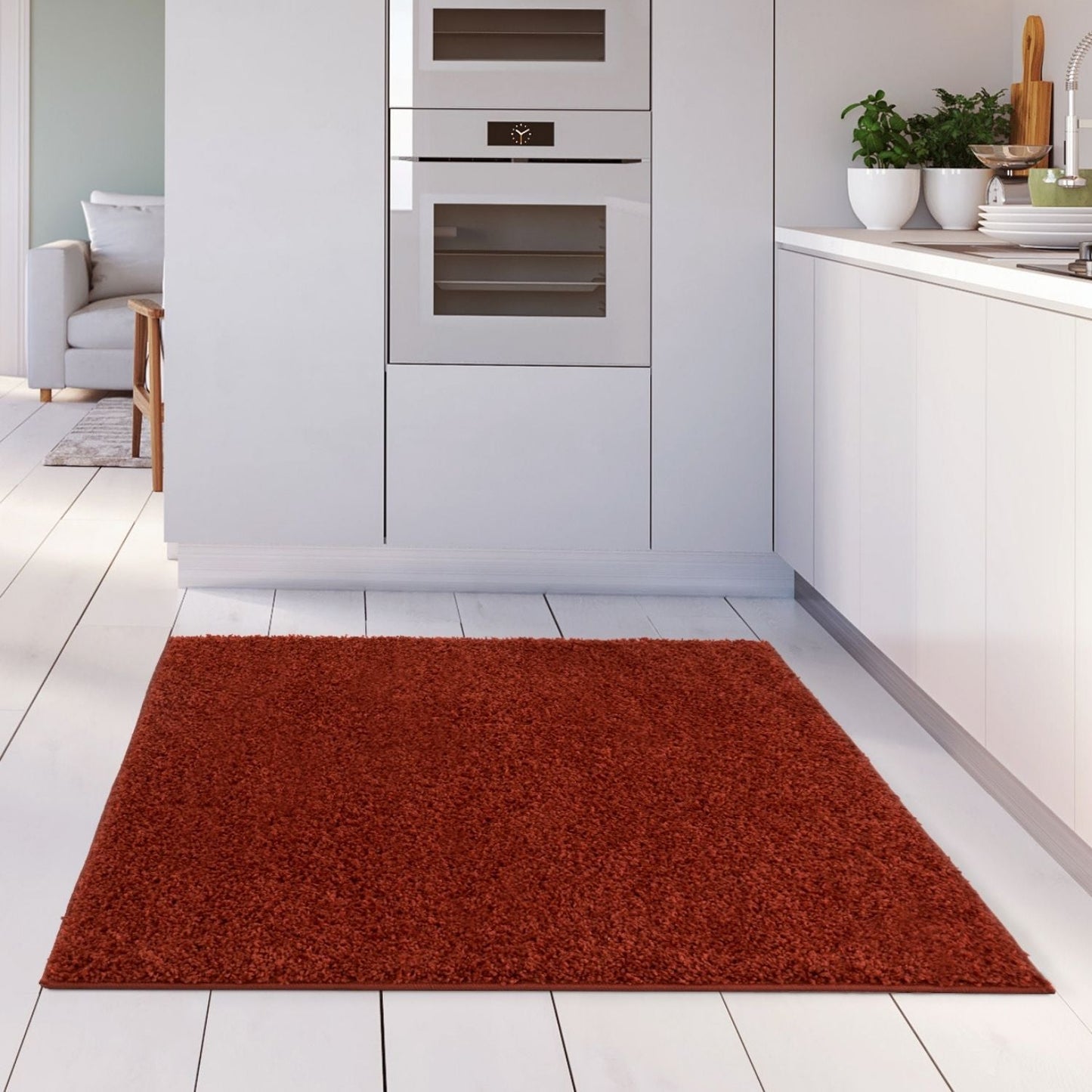 Myshaggy Solid Terra Rug