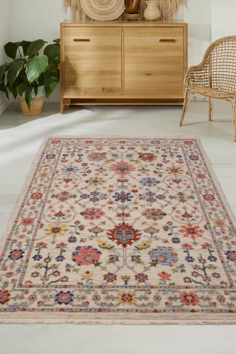 Nomad Floral Persian-Style Rug