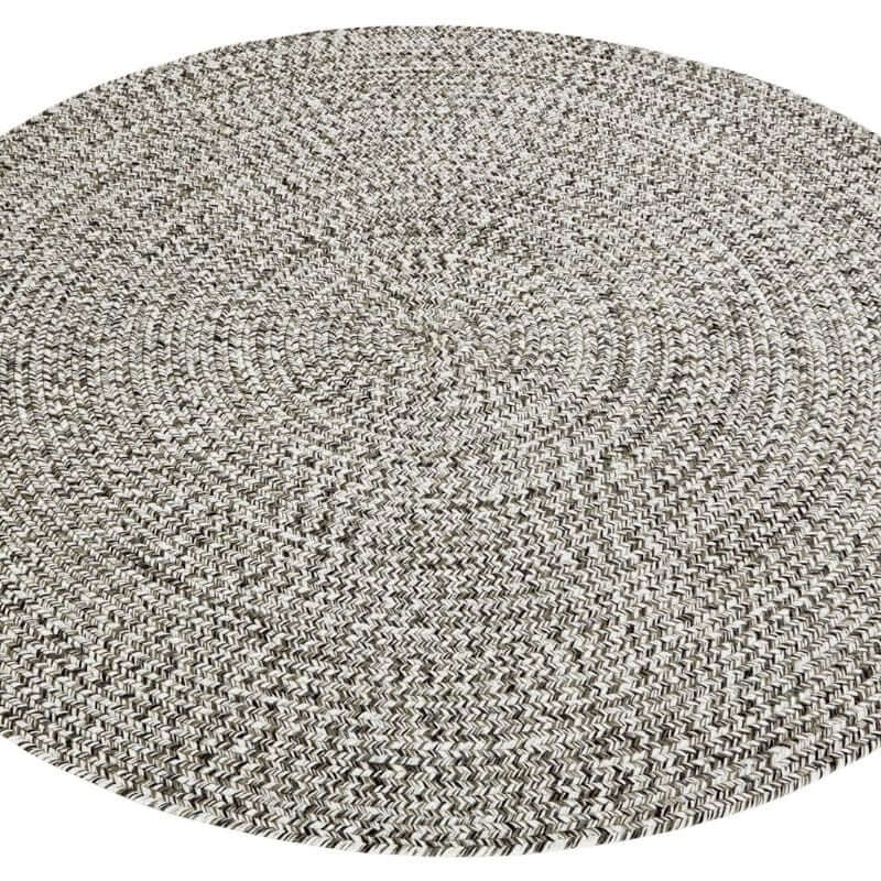 Indoor Outdoor Trenzado Rug – Bordered Plain Design