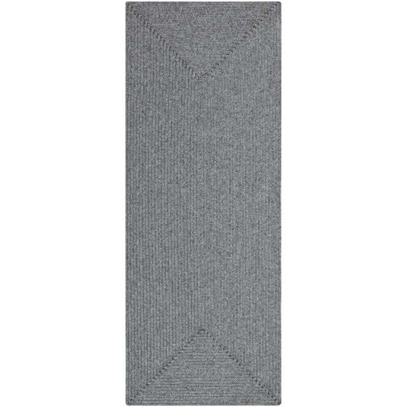 Indoor Outdoor Trenzado Rug – Bordered Plain Design