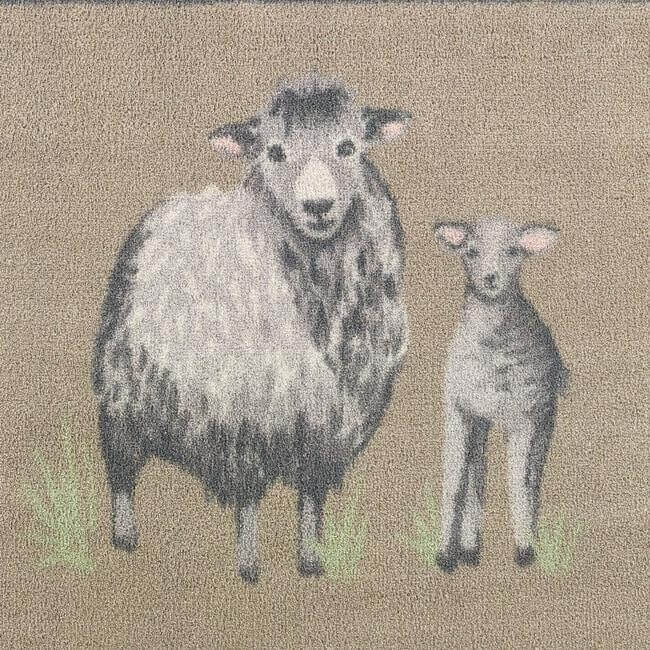 Eco-Friendly Cotton Animal Mat