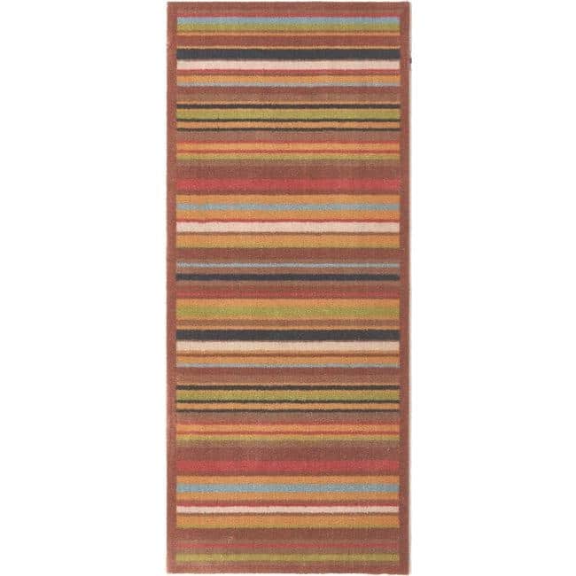 Eco-Friendly Washable Striped Mat