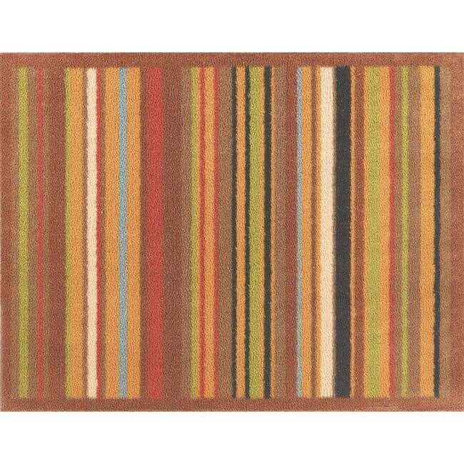 Eco-Friendly Washable Striped Mat