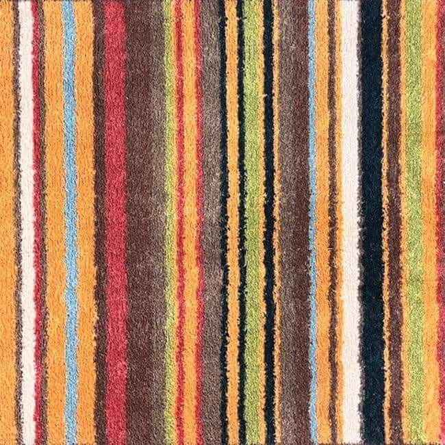 Eco-Friendly Washable Striped Mat