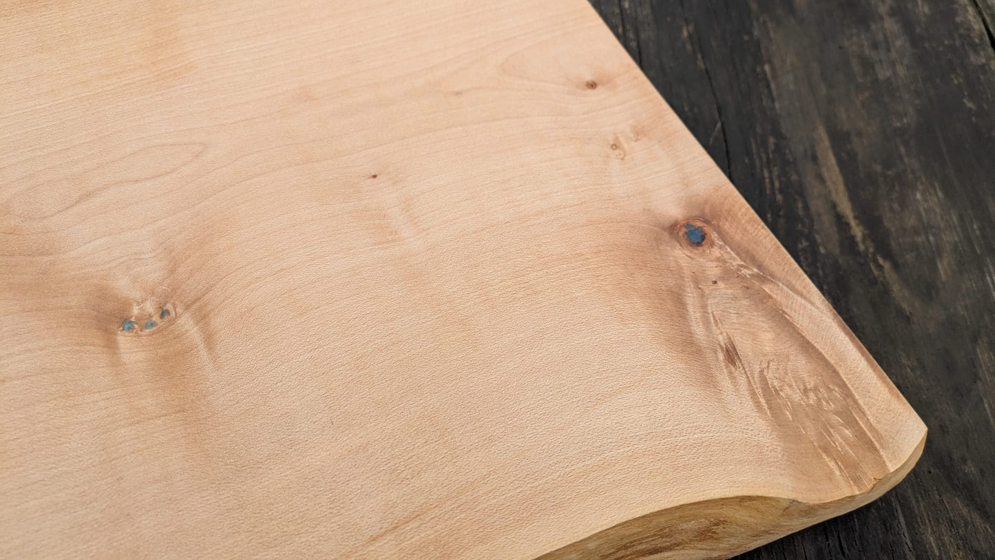 Sycamore with blue chopping board