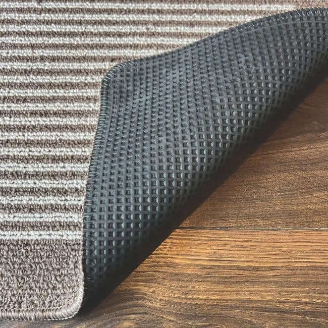 Washable Mat and Runners Stripe Design