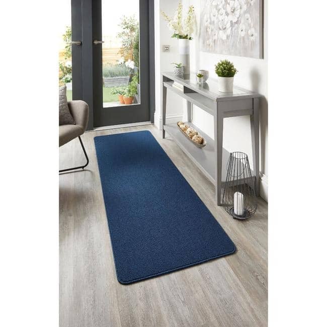 Washable Mat and Runners Plain Design