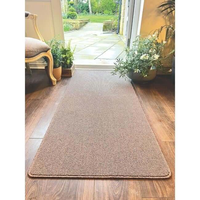 Washable Mat and Runners Plain Design