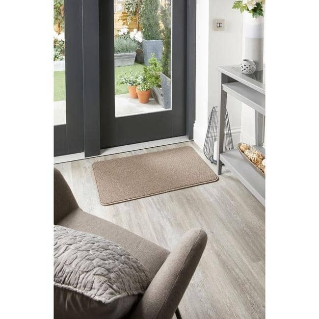 Washable Mat and Runners Plain Design