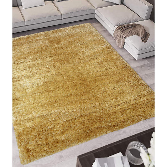 Lagom Ochre Shaggy Rug