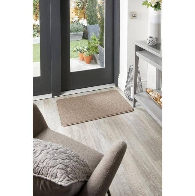 Washable Mat and Runners Plain Design