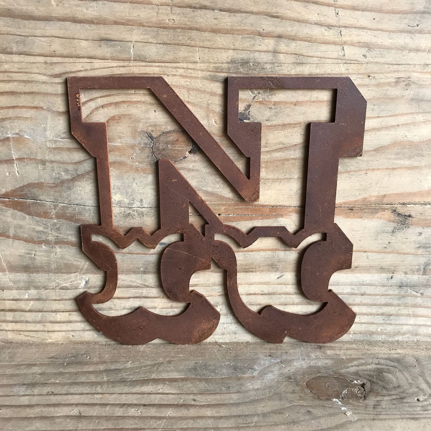 Rusty 5" Carnival Metal Letters A-Z