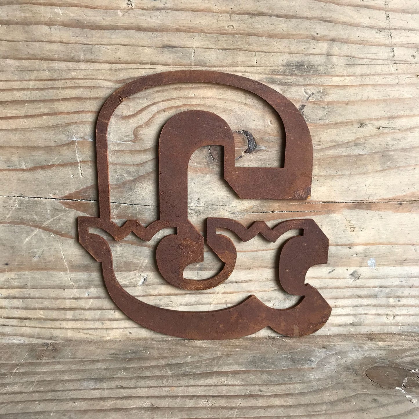 Rusty 5" Carnival Metal Letters A-Z
