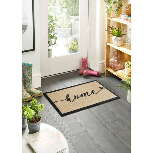 Washable Mats Bordered Design