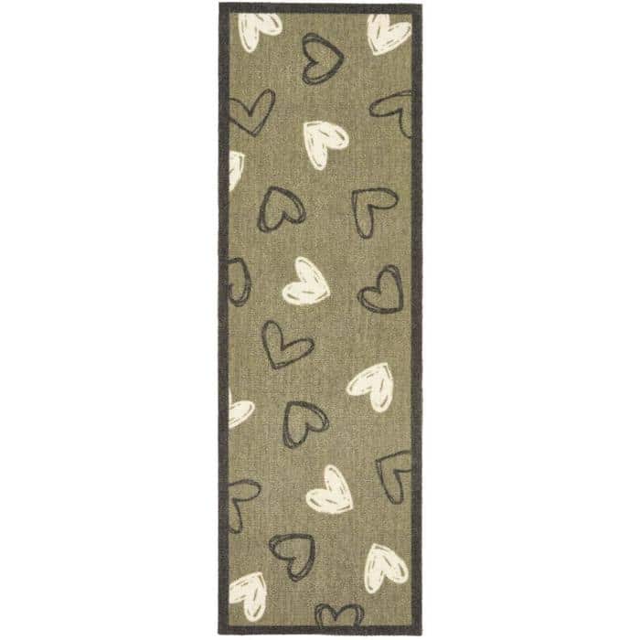 Patterned Washable Mat and Runner