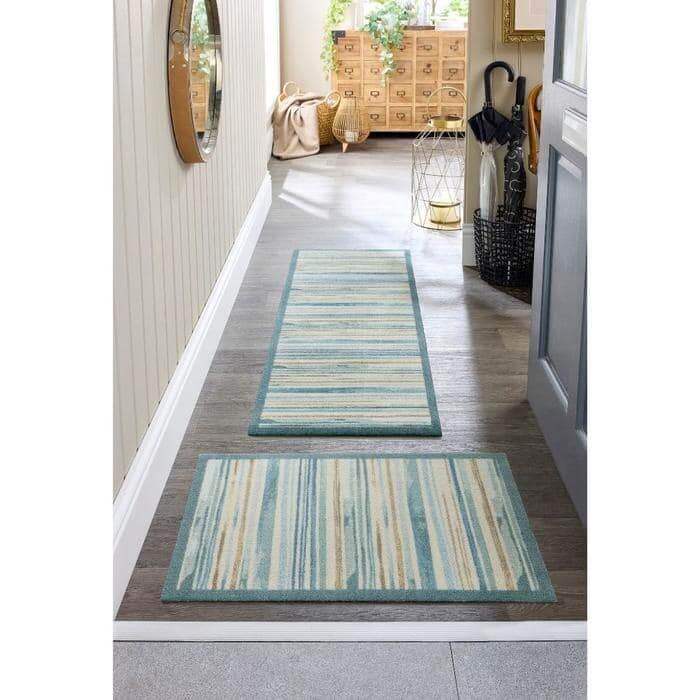 Geometric Washable Mat and Runner