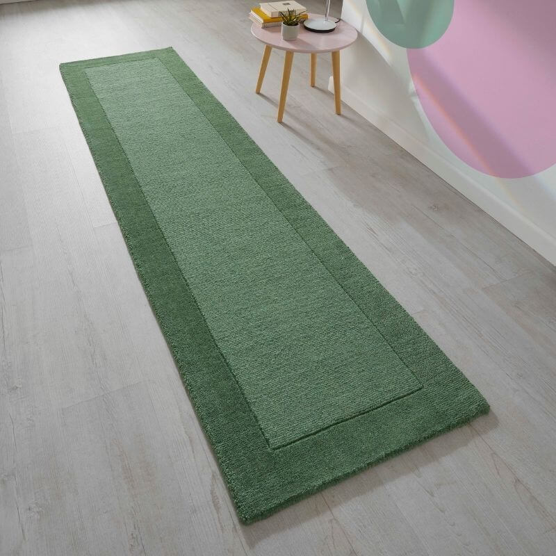 Colours Bordered Rug – Handmade Wool Rug
